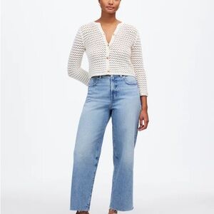 Madewell Wide Leg Crop Jean